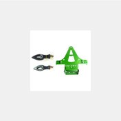 Resim Katlanır Plakalık Sinyalli Kawasaki Yeşil 