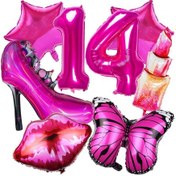 Resim Kızlar İçin Pembe Balonlar 14 