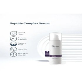 Resim The Purest Solutions Peptit İçerikli Yaşlanma Karşıtı Cilt Bakım Serumu 30 ml (Peptide Complex) 