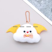 Resim Silver1 Sevimli Peluş Küçük Kolye Diy Takı Aksesuarları Broş Sırt Çantası Çekicilik Peluş Anahtarlık (Yurt Dışından) 