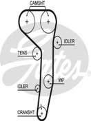 Resim GATES 5607xs Triger Kayisi (141X300) Vw Golfv 2.0tdi Azv / Bkd 03 Passat 05 Audi A3 03g109119 (WK567731) 