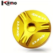 Resim Dream011 Kawasaki Zx6rr 2003-2005 Motor Yağı Kapak Altın Kaplama Alüminyum Kapak 