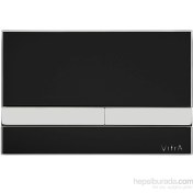 Resim VitrA Select 740-1101 Kumanda Paneli, Siyah - Krom 