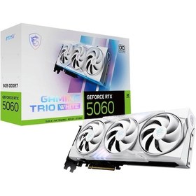 Resim MSI Msı VGA Geforce Rtx 5060 8g Gamıng Trıo Oc Whıte RTX5060 8gb Gddr7 128B DX12 Pcıe 5.0 X16 (3xdp 1xhdmı) 