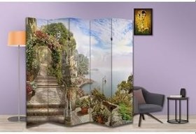 Resim Manzara Temalı Özel Tasarım Paravan Room Divider PRV1276, 180 x 180 