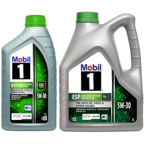 Resim Mobil 1 ESP 5W-30 Tam Sentetik Motor Yağı 4 L + 1 L 