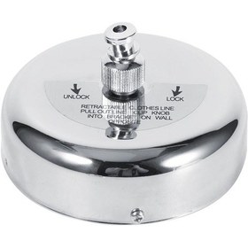 Resim Tenfowee 2.8 Metre Geri Çekilebilir Nylon Teli Paslanmaz Çelik Dairesel Kurulama Gerektiren Çamaşır Lineği Piyasa Olmadan Diğer 