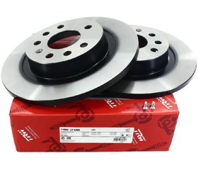 Resim Opel Vectra C Arka Fren Disk Takımı Hava Kanalsız Trw Marka 