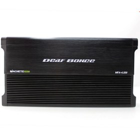 Resim Genel Markalar DEAF BONCE MACHETE MFA-4.320 4x320RMS PROFESYONEL 4 KANAL OTO AMFİ 