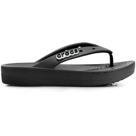 Resim Crocs Classic Platform Flip W Kadın Siyah Terlik 207714-1 