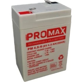 Resim Promax Energy Promax 6VOLT 4.5AMPER Akü 6V 4.5AH 