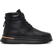 Resim Men Black Lace-up Leather Casual Boot Derimod