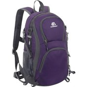 Resim 20l Oxford Kumaş Outdoor Sırt Çantası - Dağcılık, Seyahat, Bisiklet İçin Elini Serbest Bırakır Mor Mor Mor 