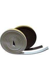 Resim Karokstore Bumy Kendinden Yapışkanlı Kapı ve Pencere Izolasyon Bandı, Beyaz, Epdm, 6.20 Metre, Kauçuk Profil, Iç ve Dış Mekan (Beyaz) 