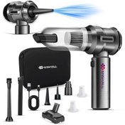 Resim Enshall01 Şarjlı 3 Kademeli 2ın1 Ultra Çekim Güçlü Araç Süpürgesi 