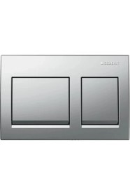 Resim Geberit Kumanda Kapağı ALPHA35 - Çift Basmalı - Parlak Krom 