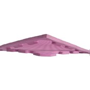 Resim Tatami Minderi 100x100 13mm Kalınlık Pembe 