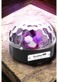 Resim Kompakt Tasarımlı, Telefon Kontrollü Disko Topu Işıkları Karışık 