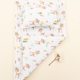 Resim Alt Açma Matı ve Yastık - Çift Taraflı - Ceylan 