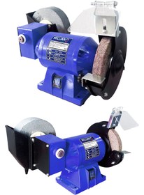 Resim Millian Profesyonel 1800 W Sulu ve Kuru Çark Motoru Zımpara Bıçak Balta Bileme Makinesi Taş Motoru 150 mm 