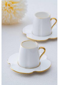 Resim Acar Lotus Duo 2 Kişilik Kahve Fincanı Takımı - 90 Ml 