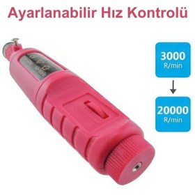 Resim ALFAGİFT Elektrikli USB Tırnak Törpü Seti Manikür Pedikür Protez Tırnak Ayak Nasır Ve Tırnak Mantar Makinesi 