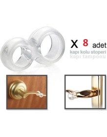 Resim FRY Kapı Kolu Stoperi - Kapı Tamponu - 8 Adet (770) 