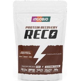 Resim İngobio Reco Çikolata Aromalı Whey Protein Çikolata 