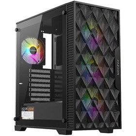 Resim Fazeon F7 650w 80+ Mesh Argb Atx Bilgisayar Oyuncu Kasası 