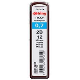 Resim Rotring Min Hi-Polymer 2B 0.7 MM S0231230 