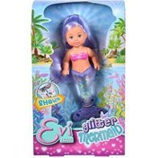 Resim Evi Love Glitter Mermaid Mor Saçlı 