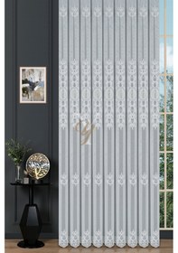 Resim Np-2452-1 Tül Perde V-fikse Ekru 