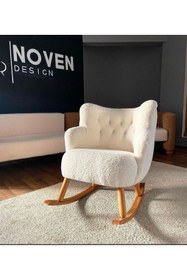 Resim AlyaM Sallanan berjer ve puf Emzirme Koltugu puflu 