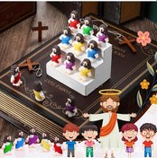 Resim Uıowoo Paskalya Dekorasyon Seti Mini Pvc Yumuşak Heykelcikler Masasıve Hediye'nin Sevinç Figürleri Kırmızı 30 Adet 