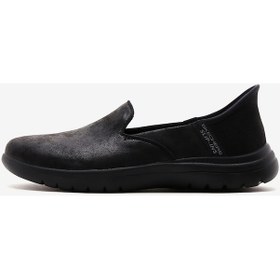 Resim Skechers Slip-Ins: On-The-Go Flex - Captivating Kadın Siyah Yürüyüş Ayakkabısı 136544 Bbk 