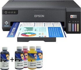 Resim Epson A3 4 Renkli Inktec Süblimasyon Mürekkepli Yazıcı 