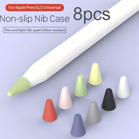 Resim ApplePencil 1. ve 2. Nesil iPencil Kalem Başlığı iPad Tablet Silikon Kalem Kılıfı ApplePencilpro Koruyucu Kalem Başlığı Kalem Sessiz Pr 
