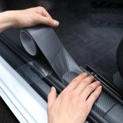 Resim Karbon Fiber Araba Koruyucu Bant 
