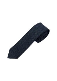 Resim Brianze 5 Cm Gri Desenli Slim Kravat 