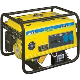 Resim Aksa Jeneratör AAP3500E 2.8KW Portatif Marşlı Benzinli Jeneratör 