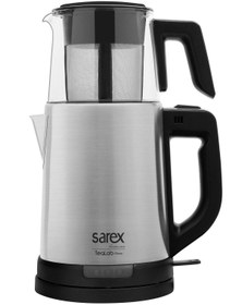 Resim Sarex Sr-3320 Tealab Glass Çay Makinesi - Inox SR-3320 