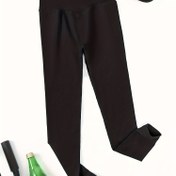 Resim Kadın Yüksek Beli Dikişsiz Yoga Pantolonu, %90 Poliamid %10 Elastan, Seksi Düz Renk Uzun Uzunluklu Legging, Yüksek Esnek Örgü Kumaş, Tüm Mevsim Aktiv Giyim 