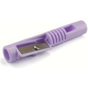 Resim Fochsia Tek Delikli Makaron Renk Kalemtraş Mor Sku Uzun Kalem Açma Özellikli 