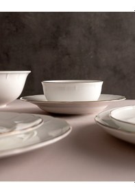 Resim Madame Coco Edmon 6 Kişilik 30 Parça Yemek Takımı - Beyaz/gold 8684427129616 Çok Renkli 