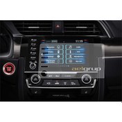 Resim Honda Civic Makyajlı Kasa Fc5 Navigasyon Temperli Ekran Koruyucu 