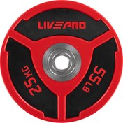 Resim LIVEPRO Lp8027 25 Kg Cpu Elite Bumper Plaka 