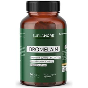 Resim Suplamore Bromelain 500 Mg 60 Tablet 