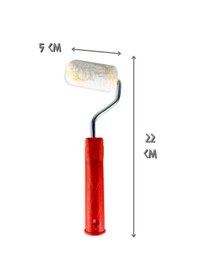 Resim Desenatör Extra Saten Parmak Rulo Takım - 5 Cm - 1 Adet 