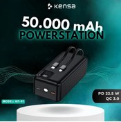 Resim Kensa Powerbank 50.000 Mah Yeni Nesil Kendinden Kablolu 22.5 W Hızlı Ve Güçlü Pd 