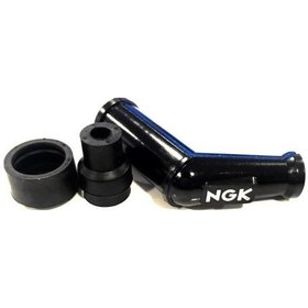 Resim Ngk Buji Başlığı Ngk Vd05f 120 Derece 5 Ohm 10mm-12mm Ktm 400 & 520 Siyah 